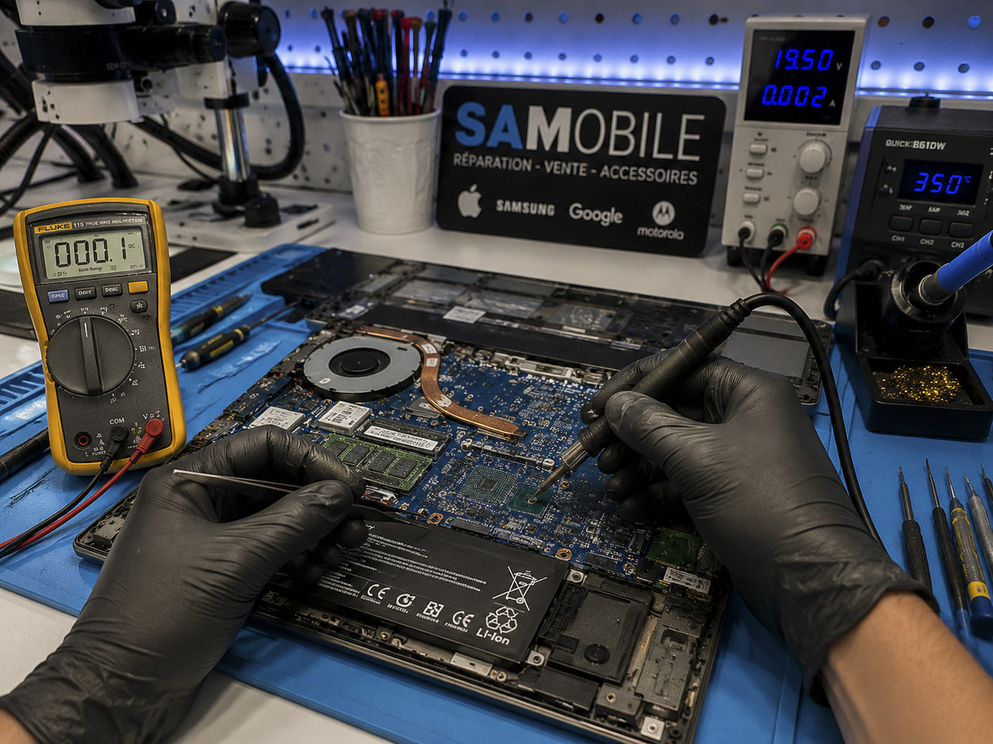 Réparation d’ordinateur chez SAMOBILE à Maniwaki